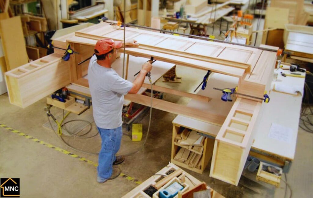 Custom wooden furniture made by MNC Carpentry