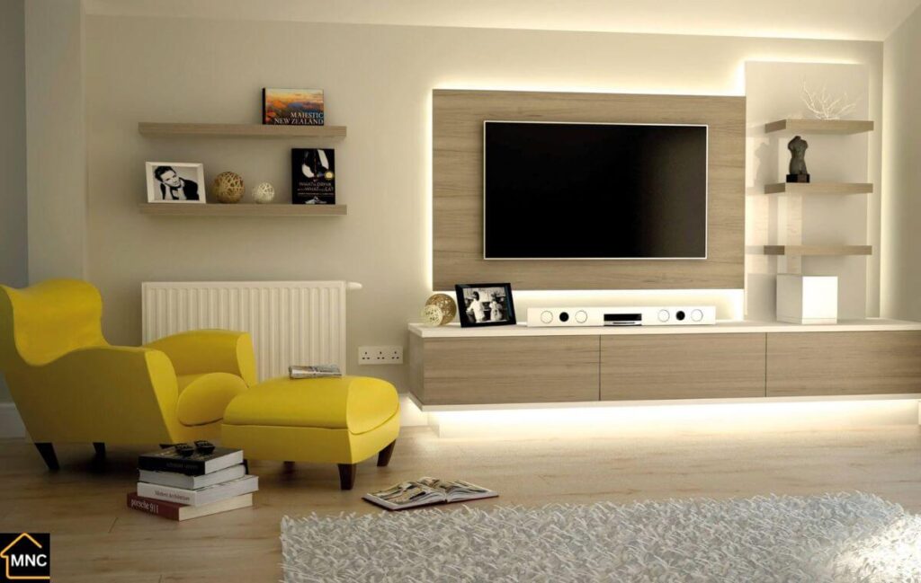 Custom TV Unit Design & Installation Dubai