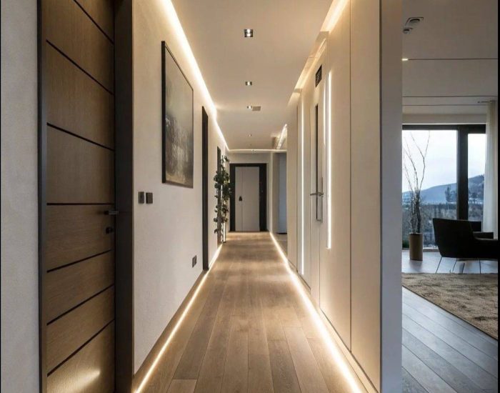 Bright living room wood paneling and wall unit by expert carpenters in Dubai Bright living room wood paneling and wall unit by expert carpenters in Dubai